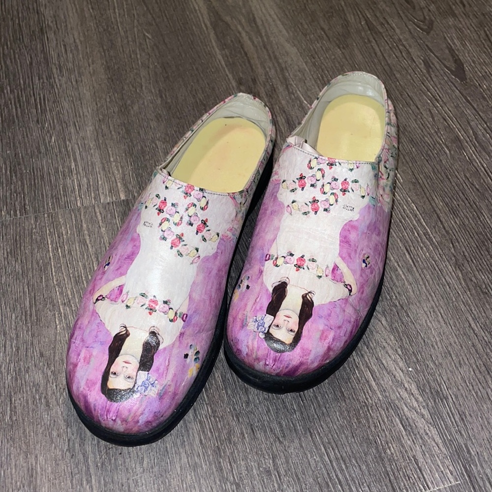 Gustav Klimt Art-Inspired Clog Sandal/Slippers